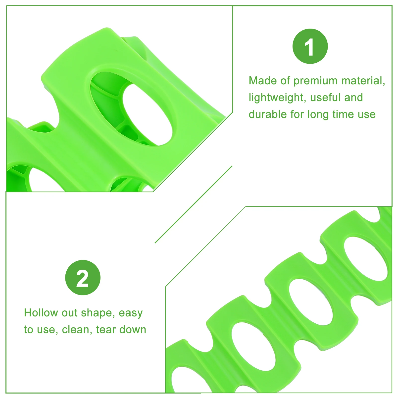 

2 Pcs Silicone Refrigerator Mat Portable Bottle Rack Can Stacking Drinks Display Holder Juice Bottles Soda Tray Jar Beverage