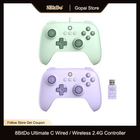 8BitDo Ultimate C  Wired / Wireless 2.4G Gaming Controller for PC, Windows 10, 11, Steam Deck, Raspberry Pi, Android