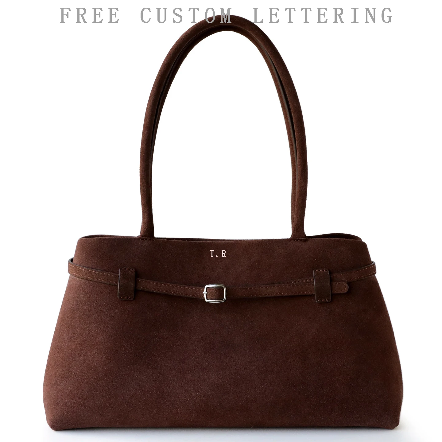 

Suede Women's Armpit Bag 2025 Autumn Winter New Frosted Cowhide Antique Large Capacity Belt Buckle Fashion Handle Shoulder bag