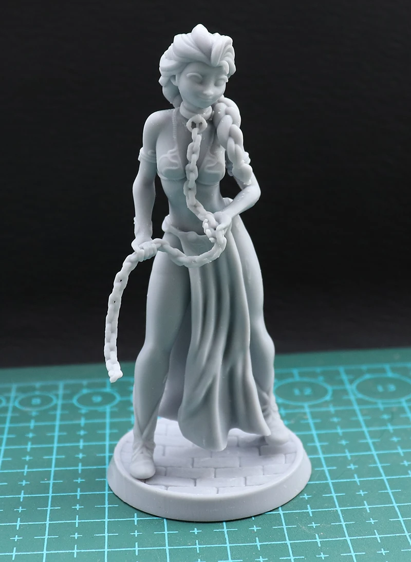 1/24 75mm 1/18 100mm Resin Model Kits Slave Girl Figurine Sculpture Unpainted No Color RW-433