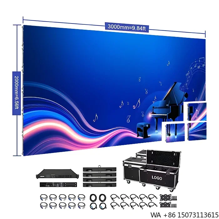 

Уличные светодиодные панели SMD с водонепроницаемым корпусом из литого алюминия для аренды и оформления фона