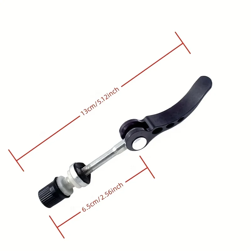 1pc Random Color Mountain Bicycle Seat Tube Clamp Screw Quick Release Lever Bike Seat Tube Clip Universal High Quality