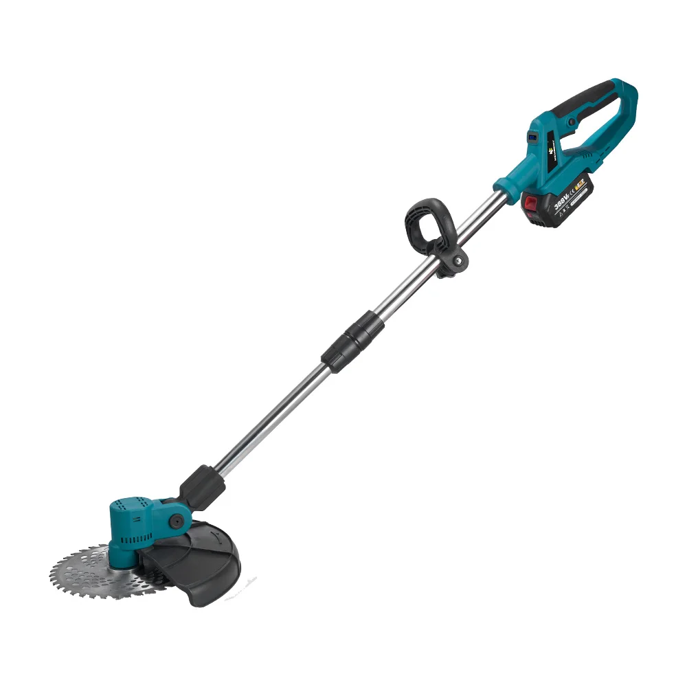 4000W Electric Lawn Mower for Grass Cutting 20000mah Li-ion Battery Cordless Mover Garden Tool for Makita 18v Battery