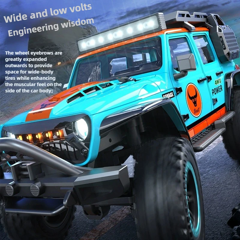 카와이 장난감 자동차 재미있는 선물-업그레이드 1:20 풀 스케일 4WD Rc 트럭, 브러시리스 클라이밍 오프로드 Rc 자동차, 몬스터 트럭, 어린이를 위한 장난감