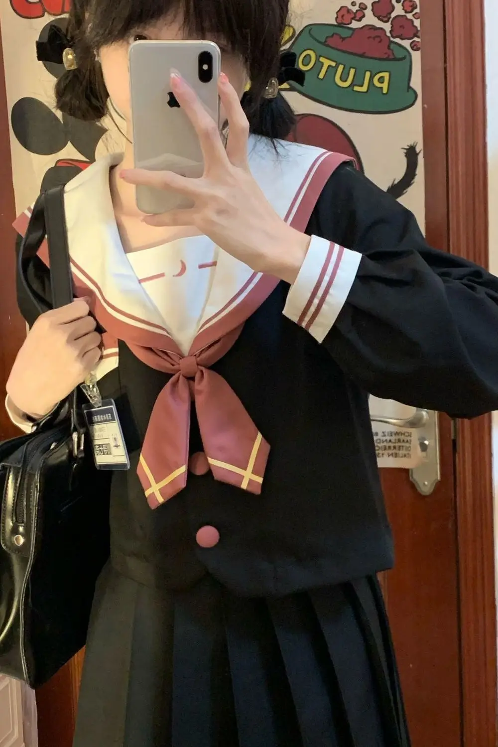 

Japan Original Genuine JK Uniform Skirt Japanese Sailor Suit Long Short Sleeve Spring And Autumn New Style