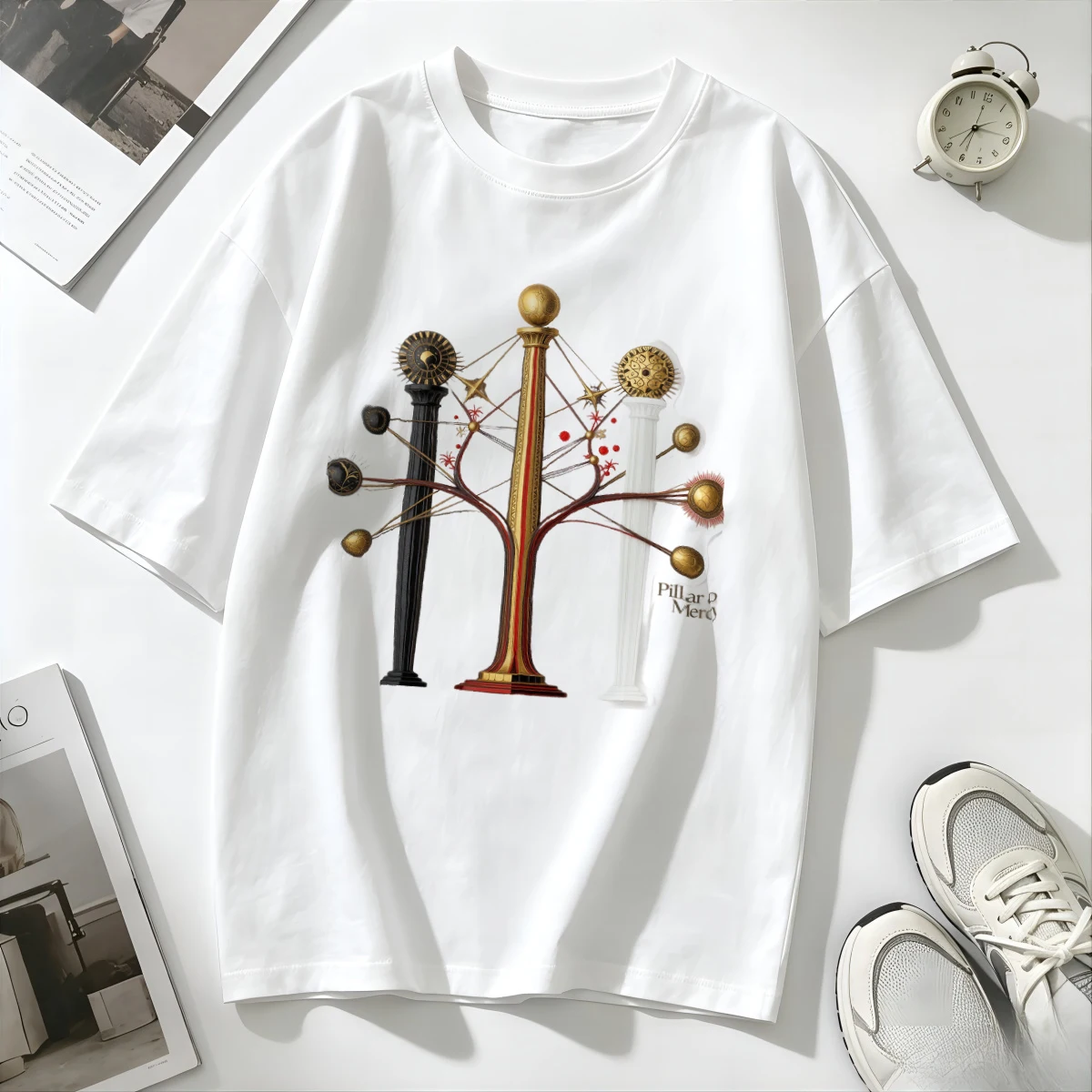 Camiseta Masculina con Diseño de Máscara Hannya, Teatro Noh Japonés, Demonio, Mujer, Espíritu Enojado, Drama Tradicional, Arte Escénico, Símbolo Cultural