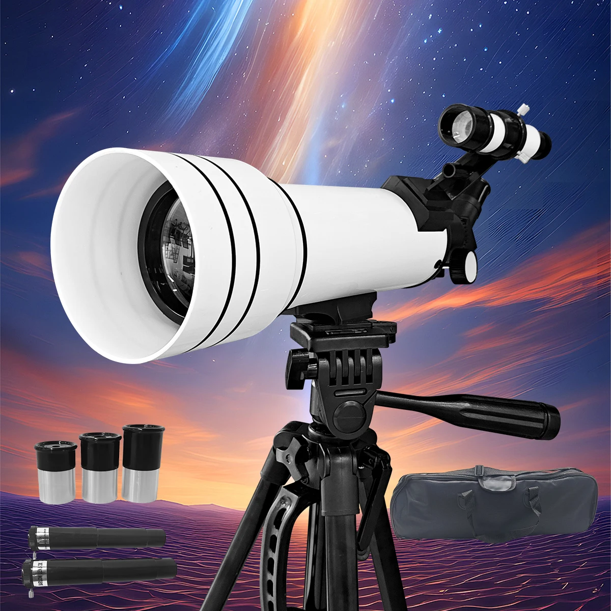 

Professional Astronomical Telescope 40070 Upgraded Version Bak4 Prism Powerful For Gift Moon Watching Stargazing Bird Watching