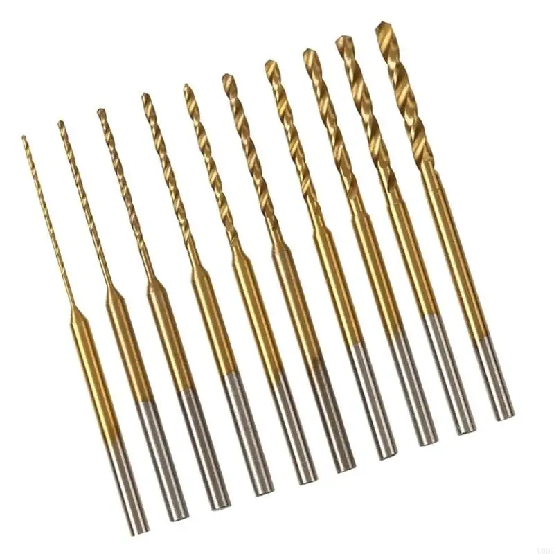 

10Pcs Miniature Drill Bits Engraving Drill for Jewelry Making & Model Building