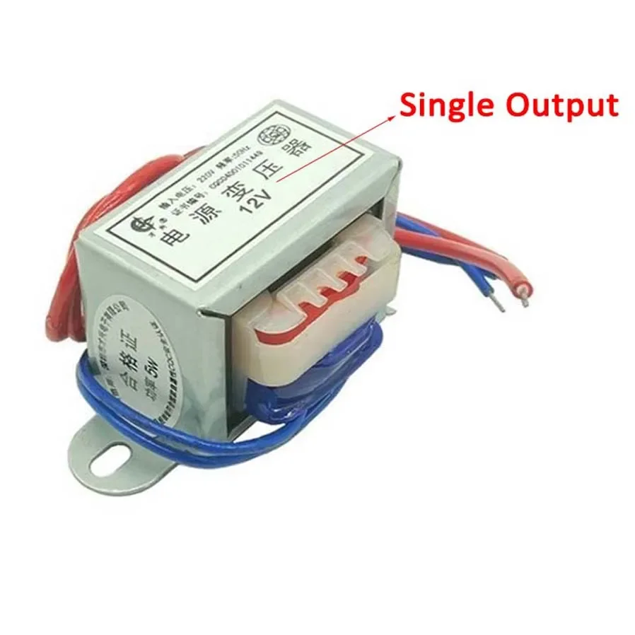 Trasformatore di potenza DB-20VA/W ingresso 220V 50Hz a uscita singola AC 6V/9V/12V/15V/18V/24V/36V 110V/220V trasformatori EI 57x35mm