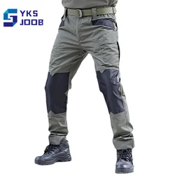 Waterproof Tactical Hiking Pants Men Anti-Tearing Wear Resistant Camping Trousers Breathable Multi-pocket Climbing Military Pant