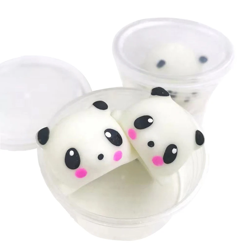 1Pc Anti-stress Nette Panda Langsam Rising Squeeze Healing Spaß Kinder Kawaii Spielzeug Stressabbau Für Erwachsene Kinder