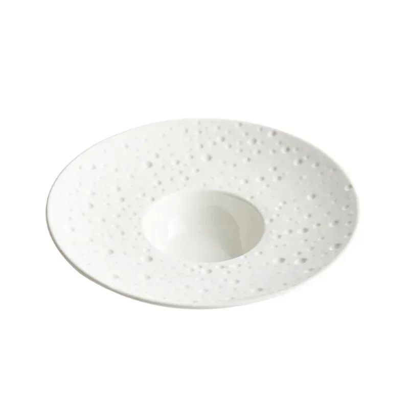 White Hotel Cutlery Soup Plate - Elegant Addition to Any Meal