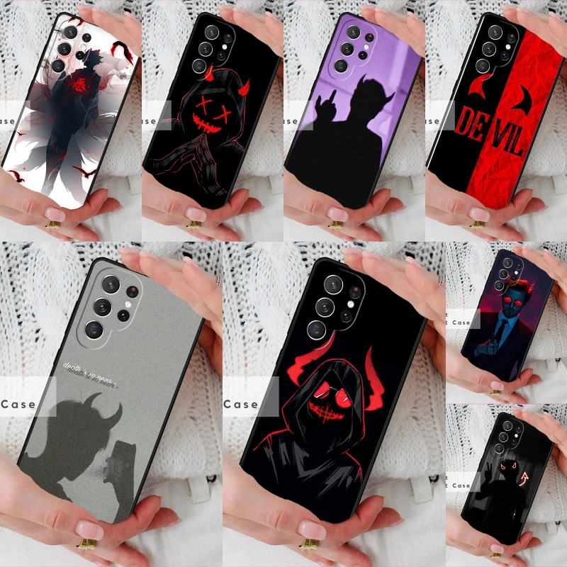Devil Bad Boy Anime Phone Cover Case for Samsung Galaxy S26 Ultra S20 FE Note 10 S24 S23 S21 S25 Plus S22