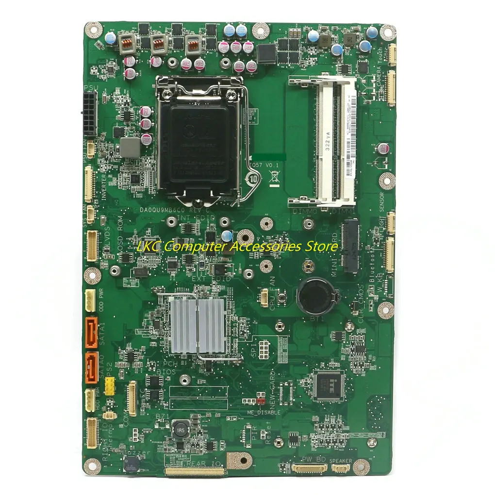 Материнская плата все-в-одном для Lenovo Thinkcentre M90z AIO LGA1156 DDR3 03T9005 IQ57 DA0QU9MB6C0 материнская плата 100% протестирована