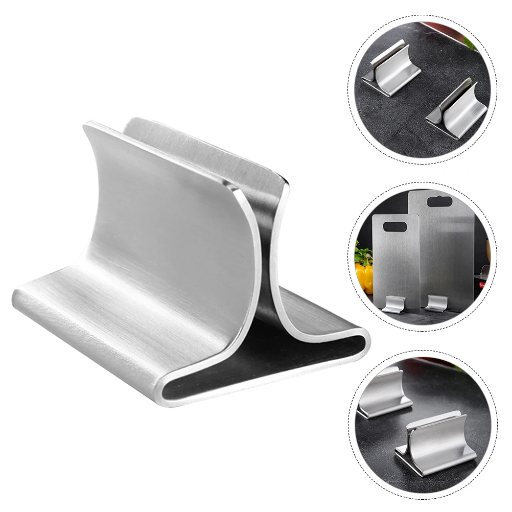 

Stainless Steel Board Holder Kitchen Storage Rack Kitchen ganizer Small Portable Storage Rack Practical Gifts
