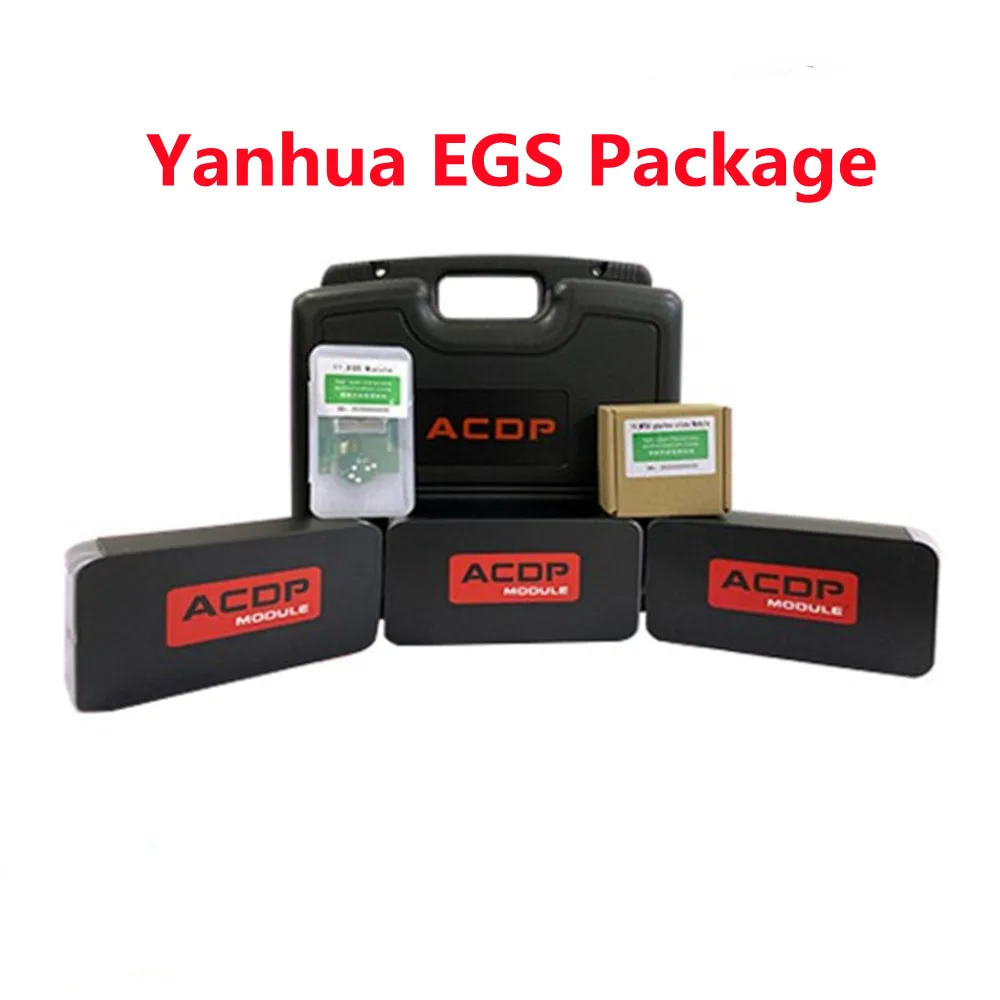 

Yanhua ACDP EGS ISN Clear Gearbox/Transmission Clone Package for BM-W/Merc-edes/V W/MPS6 Vo-lvo Land Rover TCU Programmer