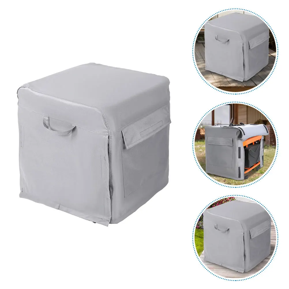 

Portable Waterproof Generator Cover Oxford Cloth Heavy Duty Universal Fit Protective Shield Outdoor Storage Rain Snow Wind