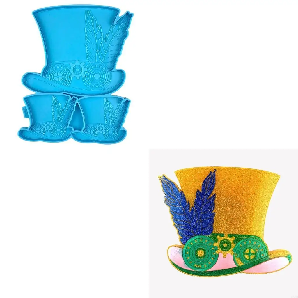 Gear for Butterfly Resin Mold Love Hat Silicone Molds Epoxy Casting Mould for Wall Hanging Mount Decor DIY Jewelry Craft