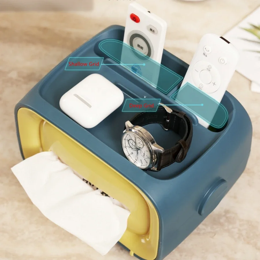 

Tissue Box Desktop Kitchen Napkin Storage Container Living Room Paper Holder Storage Box For Home Office Tissue Tray