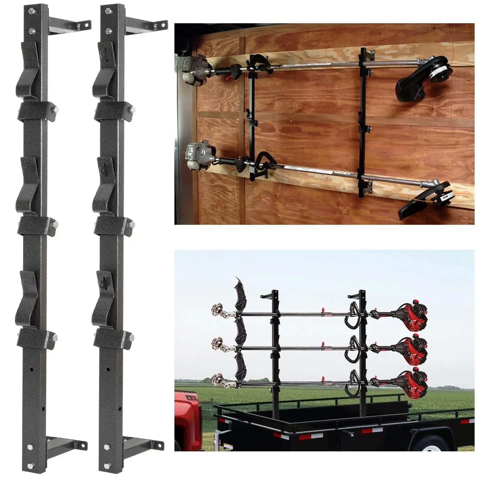 trim-rack-for-3-position-heavy-duty-lawnmower-for-walls-enclosed-trailers-and-open-trailers