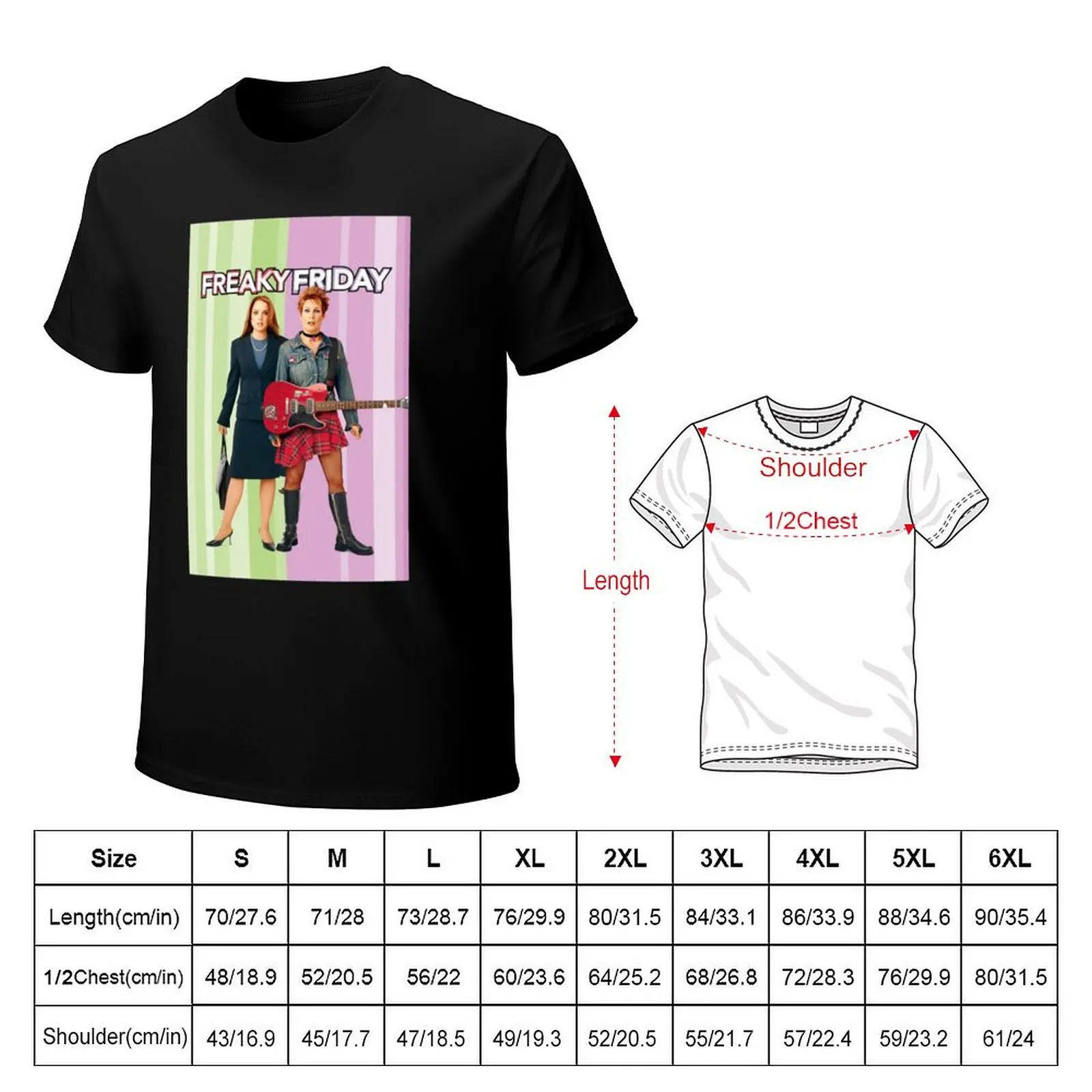 Mens Funny Freaky movie friday T-Shirt man t shirt designer T-Shirt