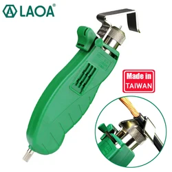 LAOA Multifunctional Rotary Wire Stripper Multifunctional Rotary Metal Cable Stripping Tool Polishing Pliers