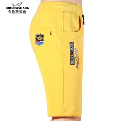 New Summer Pants Men's Sports Shorts Bruce&Shark Casual Men Clothing Straight Leg Loose Style stretching Golf Pants Shorts Sport