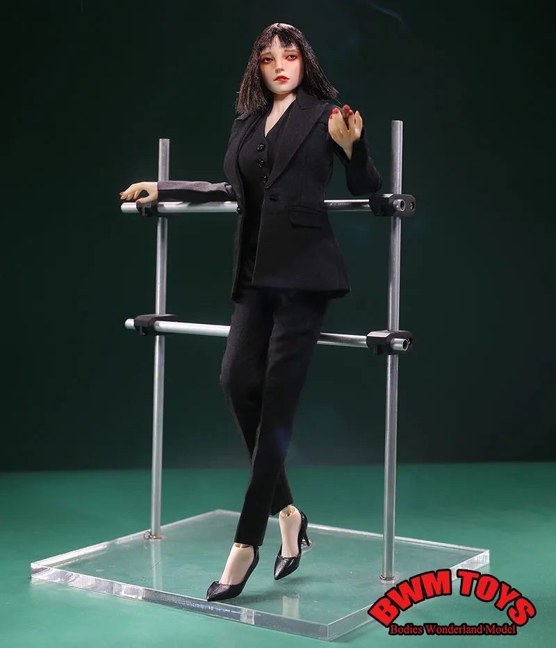 1/6 Scale Women's Professional Slim Office Lady Slim Fitting Suit Formal Vest Coat Trousers Set Model Fit 12'' Action Figure