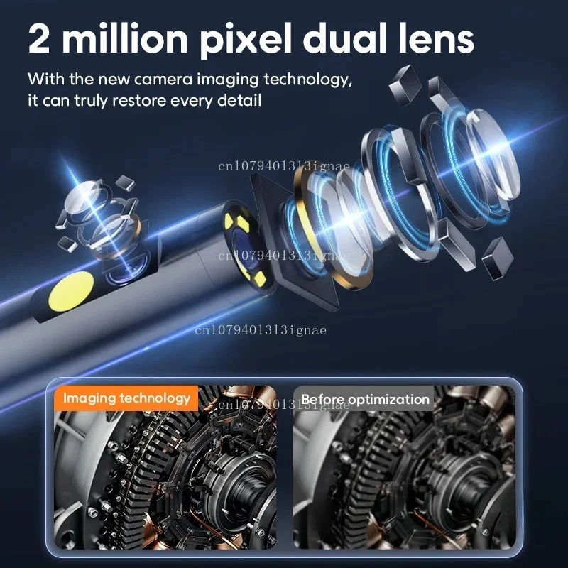 High definition camera car repair pipe engine carbon deposition waterproof auto repair probe
