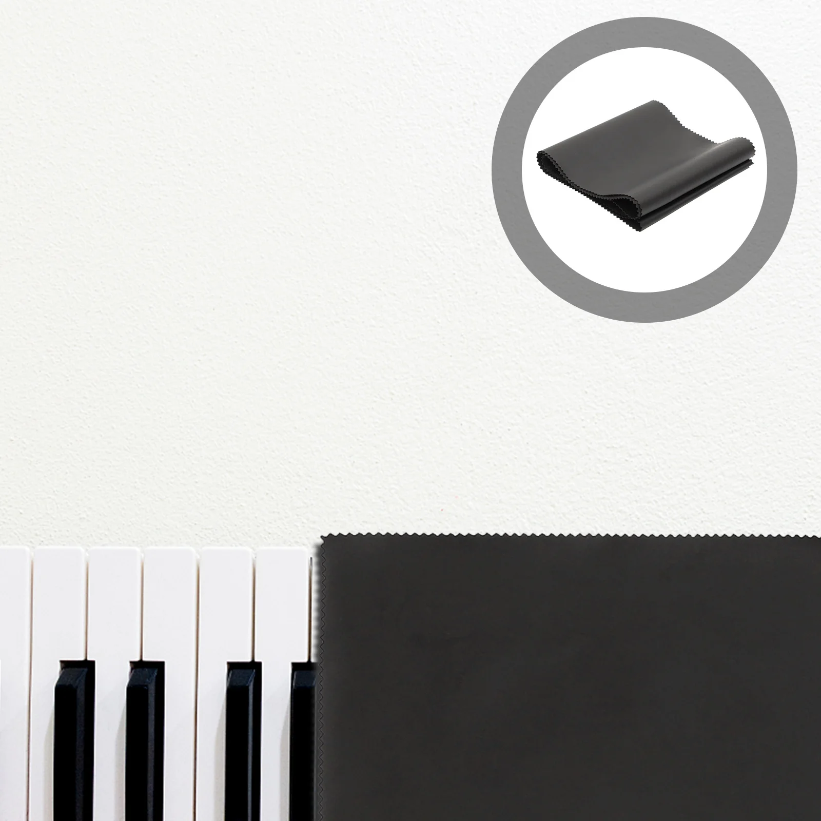 غطاء بيانو من البولي يوريثان الفاخر مضاد للغبار وسهل التنظيف وجيد التهوية وغطاء لوحة المفاتيح وواقي لوحة المفاتيح #5