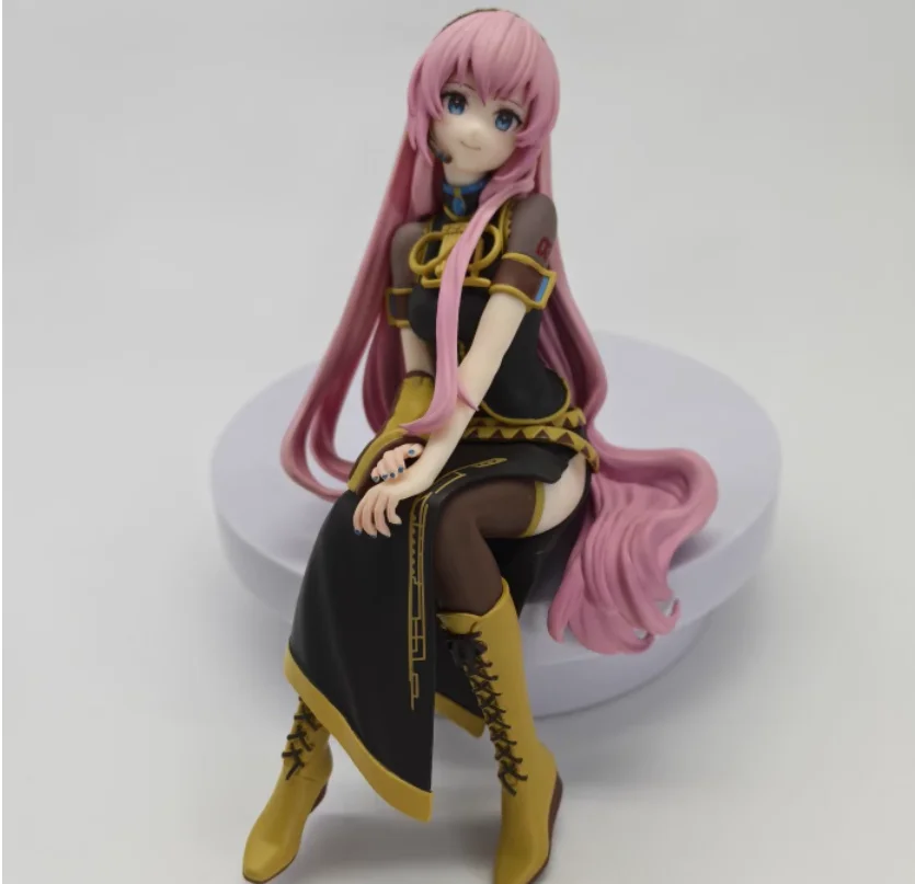 

In stock Newest 2025 100% genuine Japanese original anime figure Megurine Luka sitting action figure collectible model toys