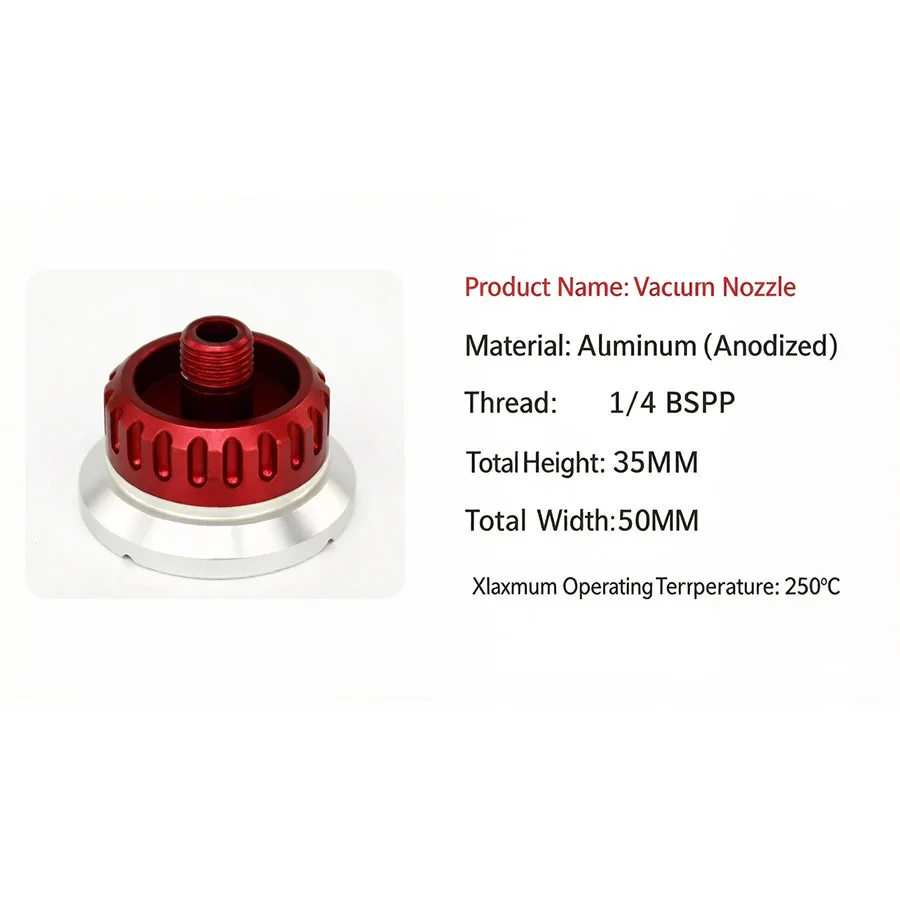 Vacuum nozzle+valve+inverted hook joint TBC2 bag pressing process high performance - carbon fiber 6mm inner diameter -12mm