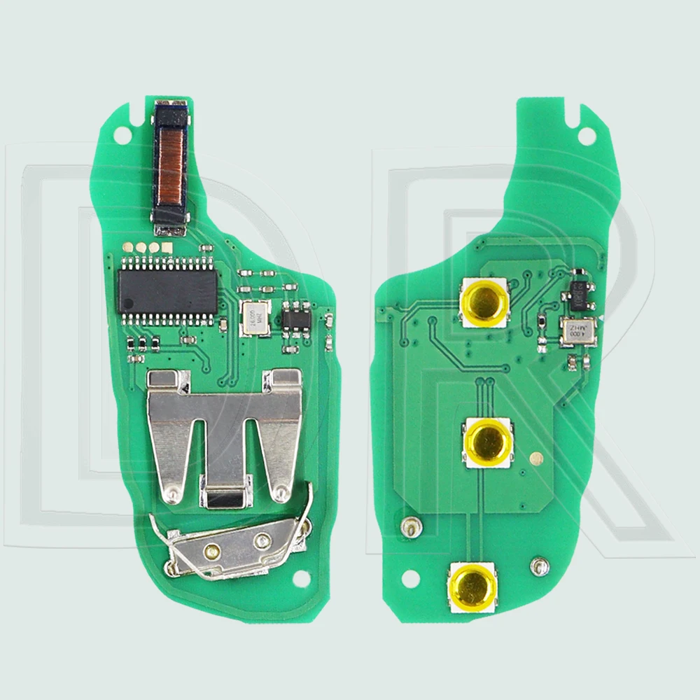 DR HU8435 4A Chip 433MHz VA2/HU83 Flip Car Remote Key P/N 98 139 654 77 For Peugeot Expert 308 3008 408 508 C3 C4 Cactus C5 C6