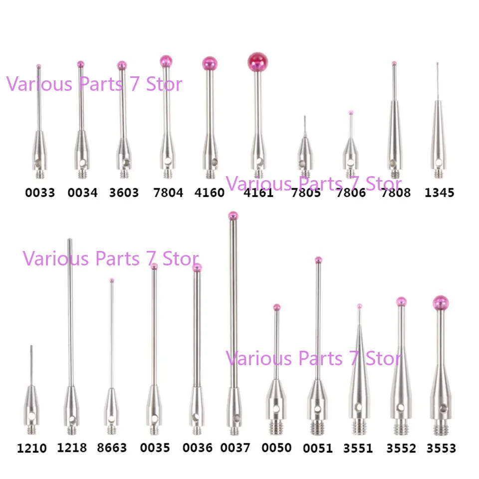 1PC M2m3 FOR Renishaw Three-dimensional Coordinate Stylus Three-dimensional Probe Cnc Ruby Stylus 0.5/1.0/1.5/2.0/3.0