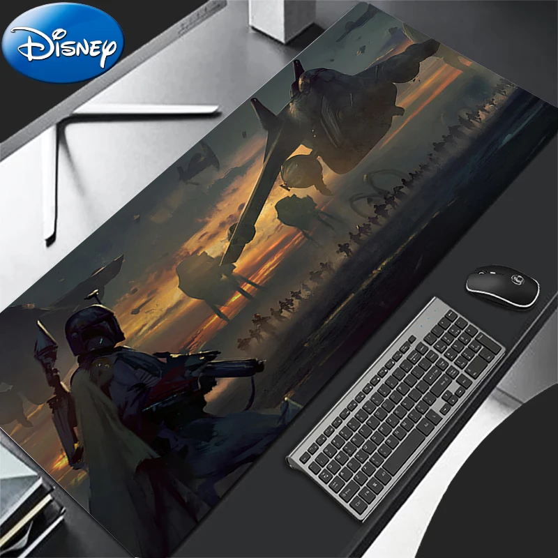 

Mouse Pad Anime Gaming Accessories Varmilo Keyboard Pad The M-mandalorian Desk Mat S-star Gamer W-wars Mousepad Rubber Mouse Mat