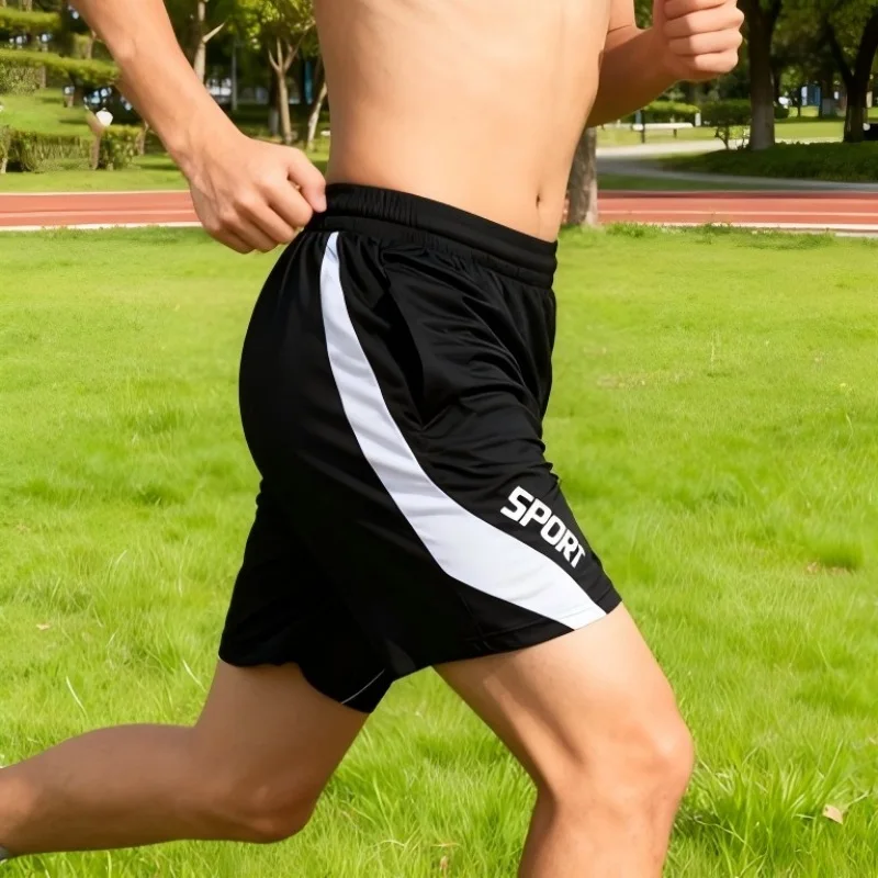 

Men Summer Swim Shorts Swimwear Trunks Swimsuits Quickly Dry Surf Beach Board Elastic Waist Swim Pants Surffing Shorts with Mesh