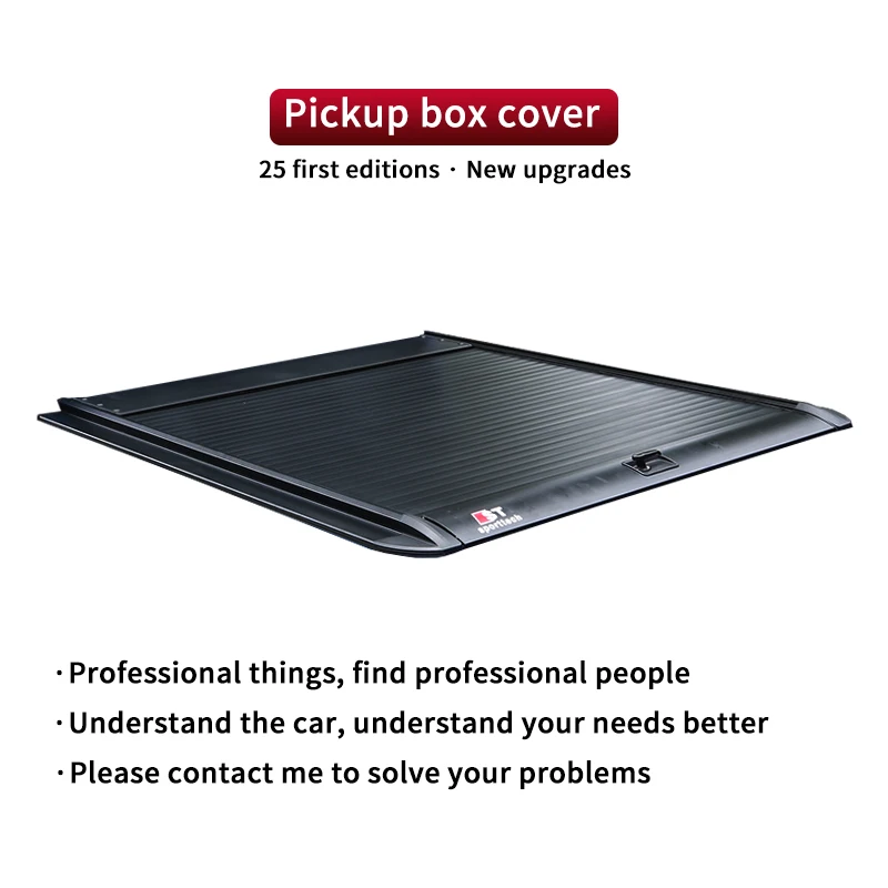 Navarra NP300 D40 Front Folding Cover Ruiqi 6 Aluminum Alloy Pickup Truck Performance Parts with Roller Shutter Feature