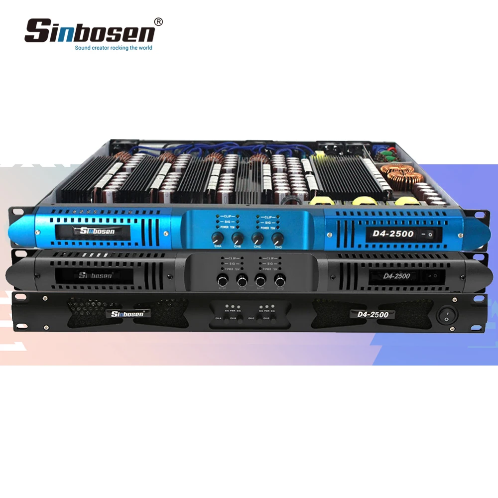 Studio Master Hi Power Audio Class D 1u Home Theater Receiver Power Amplifier