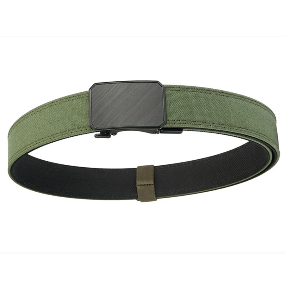 TUSHI New Hard Tactical Belt for Men 1100D Nylon Sturdy Metal Buckle Gun Belt Military Belt Outdoor Girdle IPSC Accessories Male