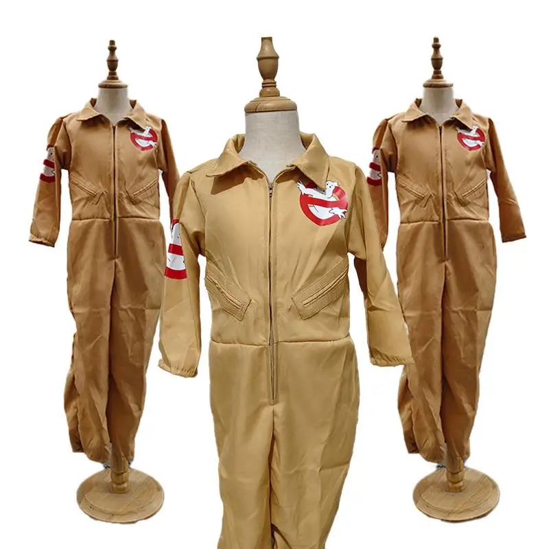 أزياء الهالوين Ghosusters orm للأطفال والكبار التأثيرية مع مسدس كوانتوم باج ملابس أداء تقليدية للرجال...