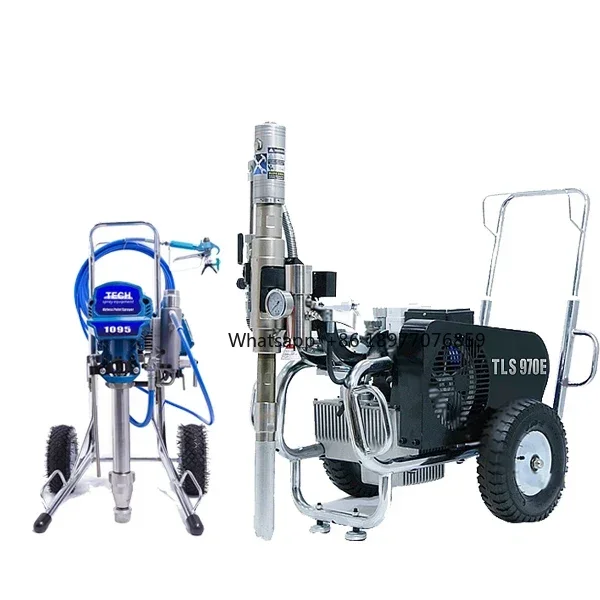970E Electric Hydraulic Airless Paint Sprayers Heavy Coat Airless Putty Sprayer
