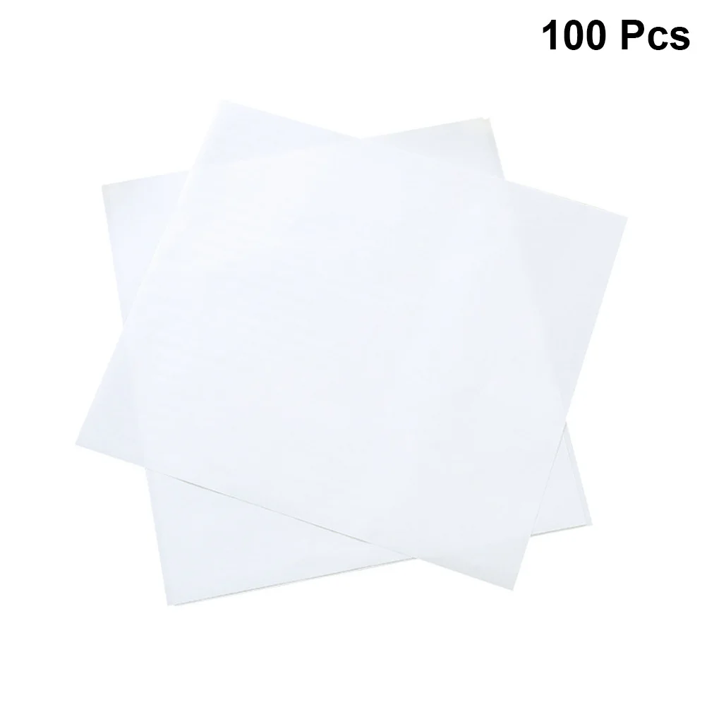 

100Pcs Baking Paper Oil Absorption Papers Paper Food Liners Non Stick Disposable Liners Fried Food Pastry Bread Bbq