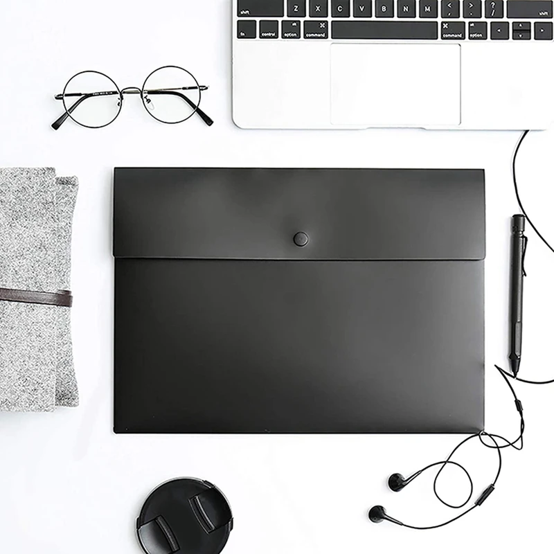 مجلد بلاستيكي مع إغلاق سريع ، ملف مسطح ، منظم أحرف ، ملف مسطح ، 10 شبكات ، جيب ، 10 مجلد