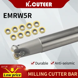 EMRW5R Full range of round nose milling cutter C24-C32 super shock-resistant tool holder boring bar holder for RPMT cutting tool