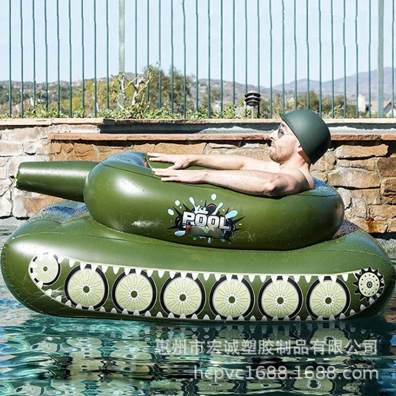 PVC Inflatable Water Spray Tank With Water Cannon For Pool Backyard Beach Summer Fun For Kids Teens Families Birthday Party