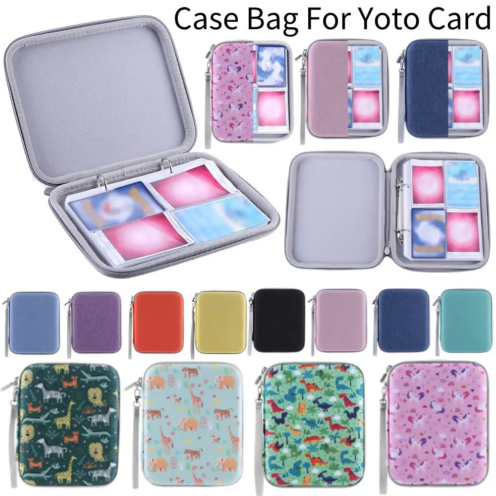 Card Case for Yoto Cards Mini Audiobook Cards Case Soft Portable Folder Card Binder Holder Music Player Storage Holder for Yoto