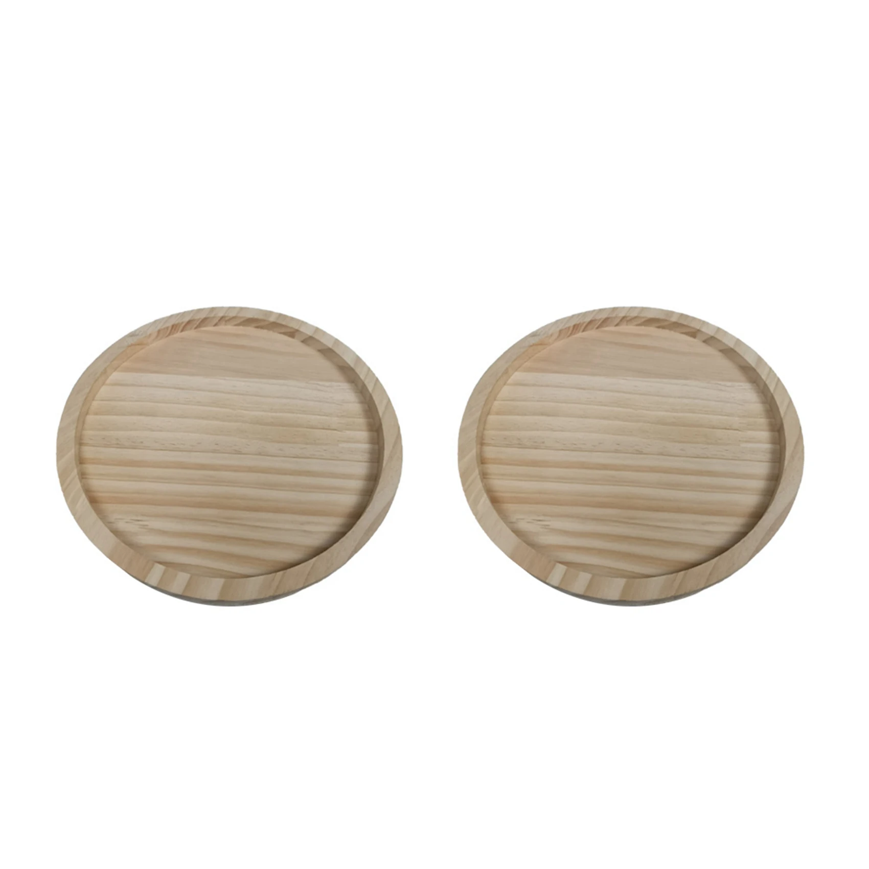FLYY-2X Sofa-Clip-Tisch, Natürlicher Holz-Sofa-Armlehnen-Clip-Tisch, Sofa-Couch-Organizer, Rund – Detail 5