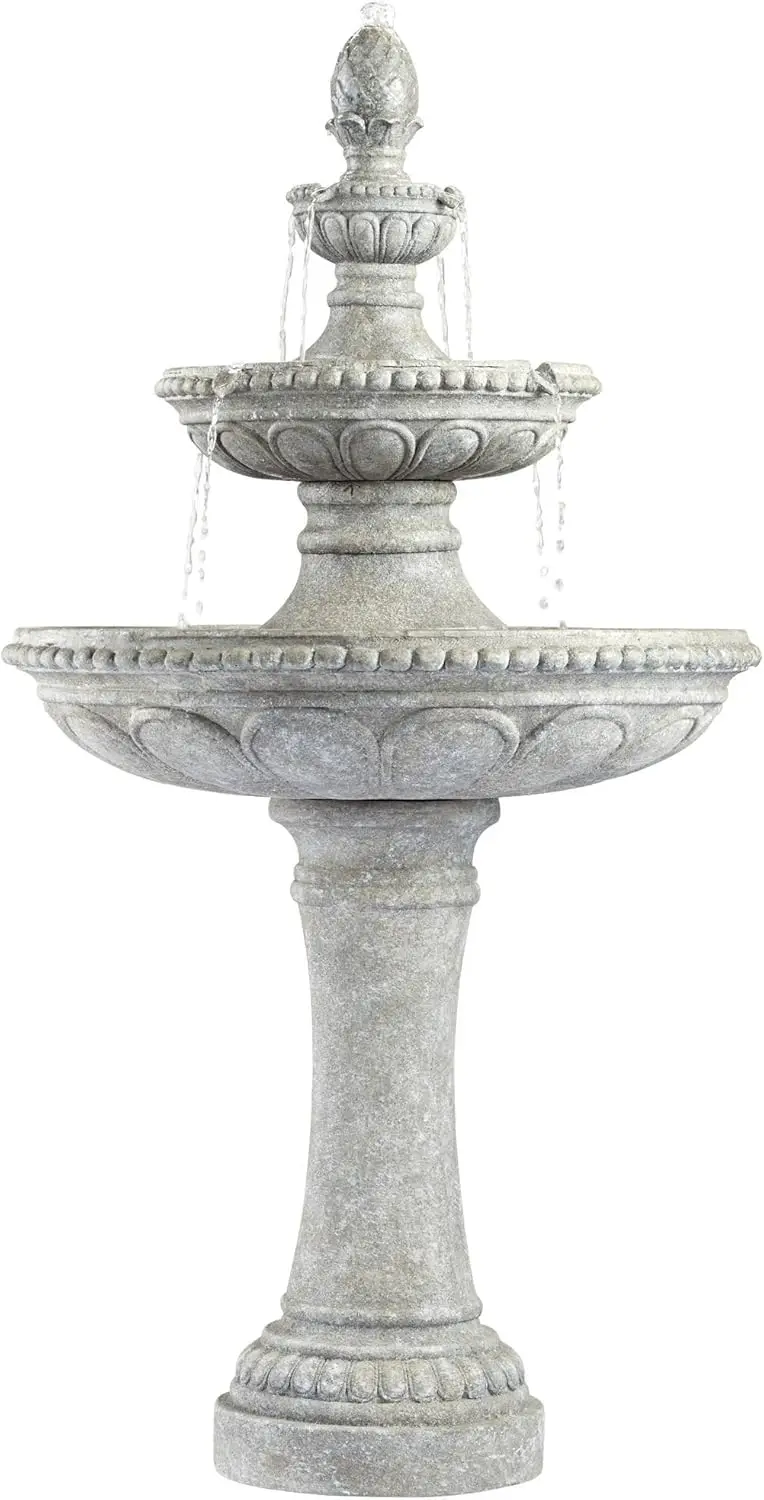 Pineapple Italian Outdoor Floor Bubbler Fountain and Waterfalls 44