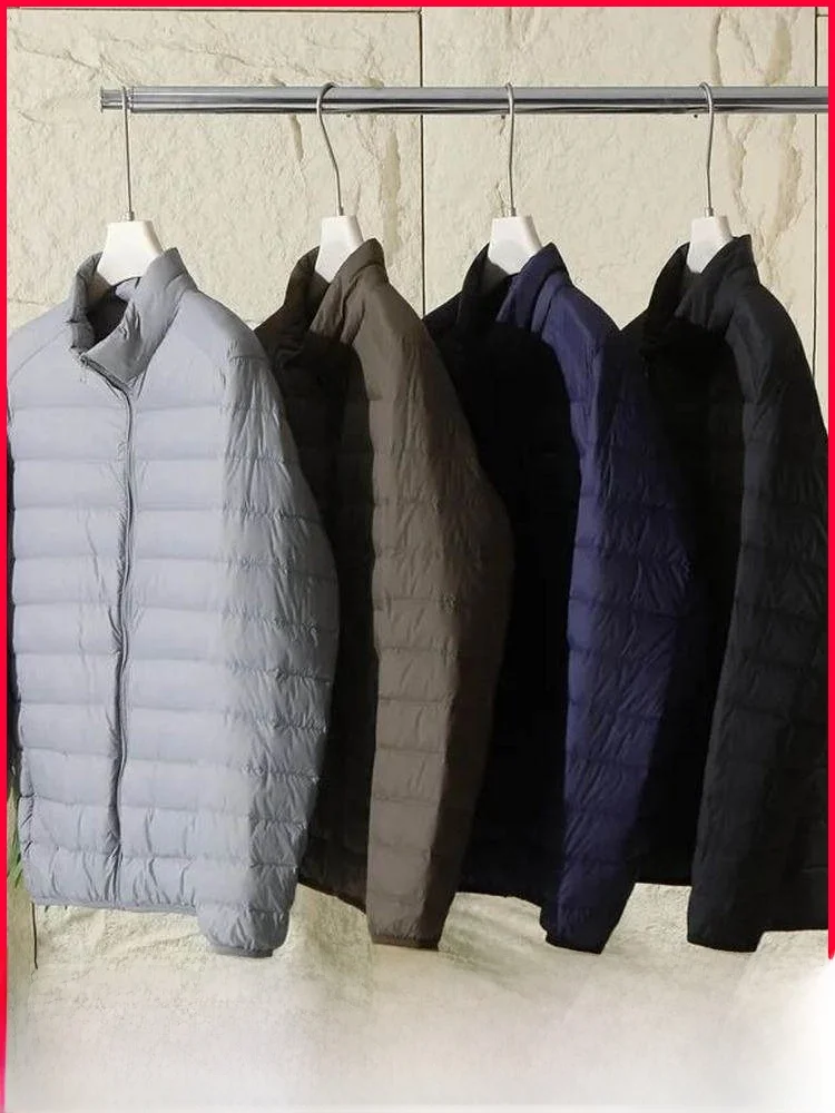 

Line Lightweight Men's down Jaet 90 White Du down Filling Storable Winter New Arrival Casual Sle Windproof