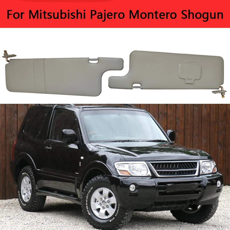 

Car Sun Visor Sun Protection Sun Shielding Visor For Mitsubishi Pajero Montero Shogun MKII V31 V32 V33 MR734777 MR734789